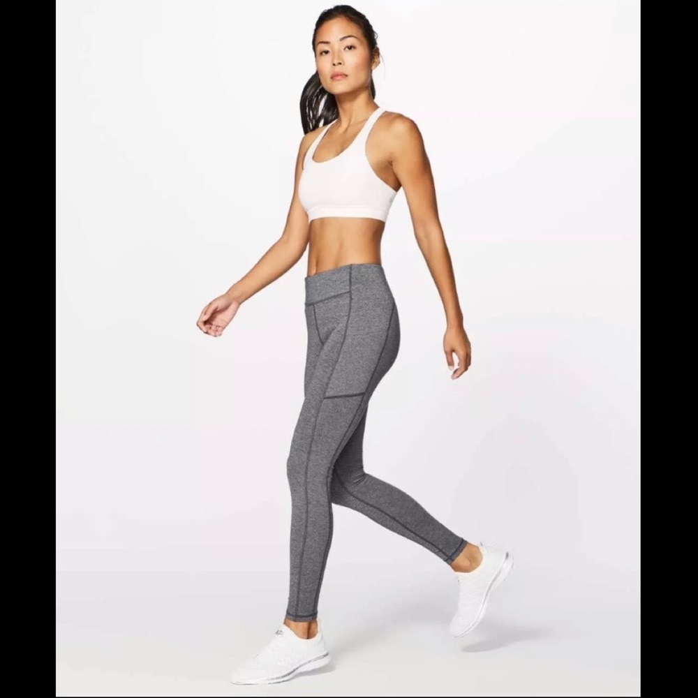🖤NWOT Lululemon SpeedUpTight28" Heathered Black🖤